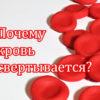 Почему кровь свертывается?