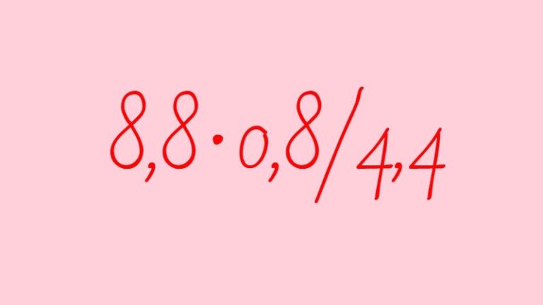 Найдите значение выражения_ 8,8·0,8_4,4 и умножение и деление десятичных дробей