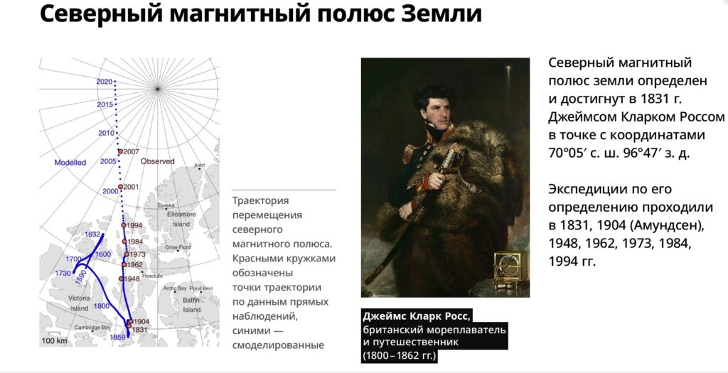 Северный магнитный полюс местоположение и экспедиции Северный магнитный полюс местоположение и экспедиции