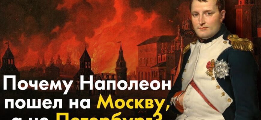 Почему Наполеон пошел на Москву, а не на Петербург?
