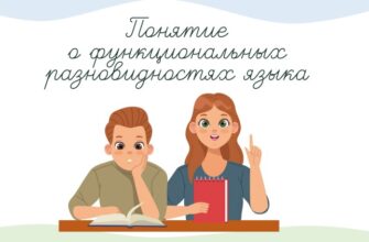 Понятие о функциональных разновидностях русского языка
