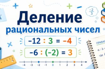 Деление рациональных чисел