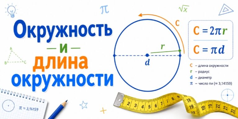 Окружность и длина окружности