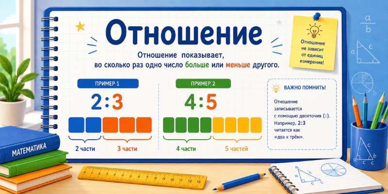 Отношение определение