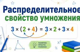 Распределительное свойство умножения
