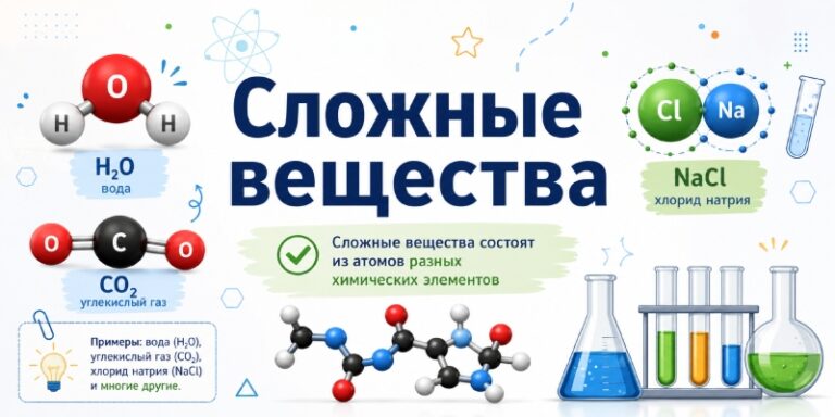 Сложные вещества