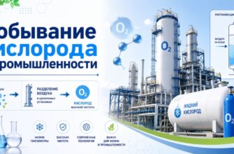 Добывание кислорода в промышленности