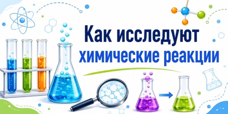Как исследуют химические реакции