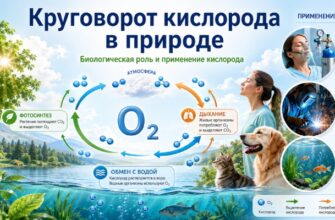 Круговорот кислорода в природе. Биологическая роль и применение кислорода.