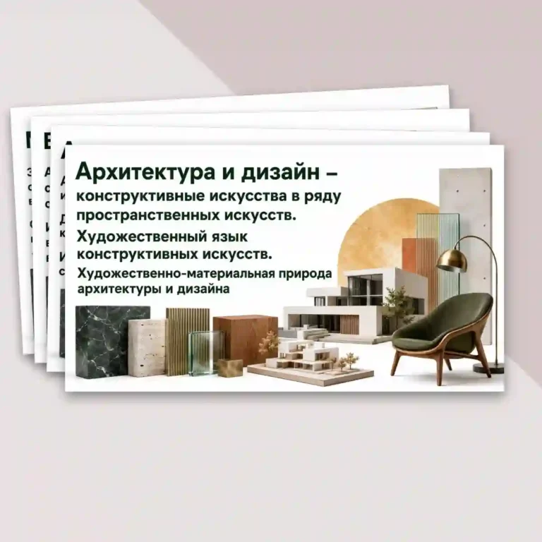 Урок 1. Архитектура и дизайн