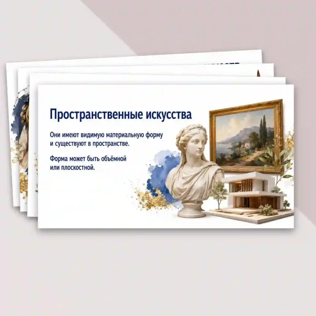 Пространственные искусства