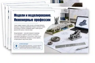 Модели и моделирование Инженерные профессии
