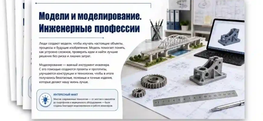 Модели и моделирование Инженерные профессии