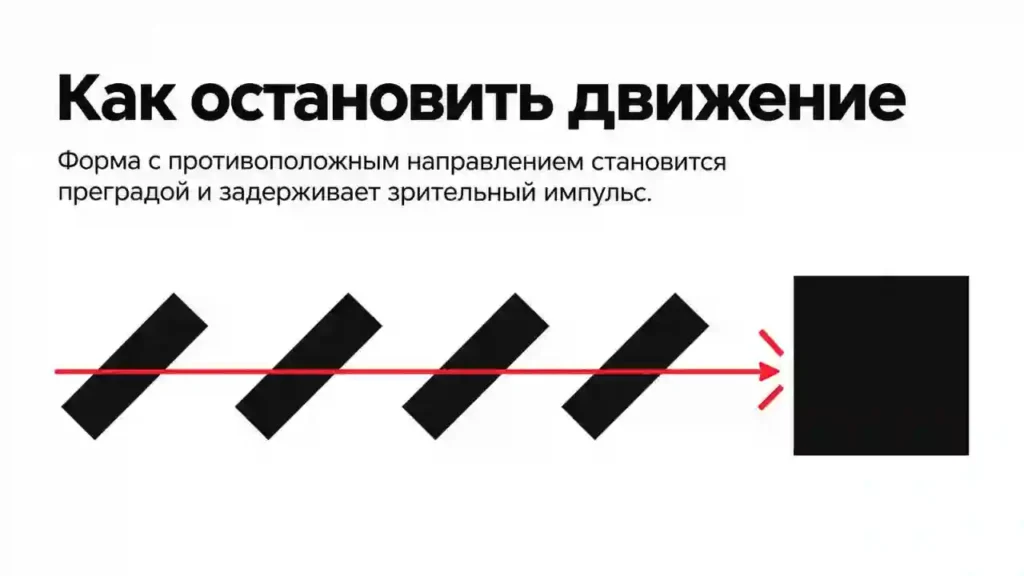 Движение и статика во фронтальной плоскостной композиции