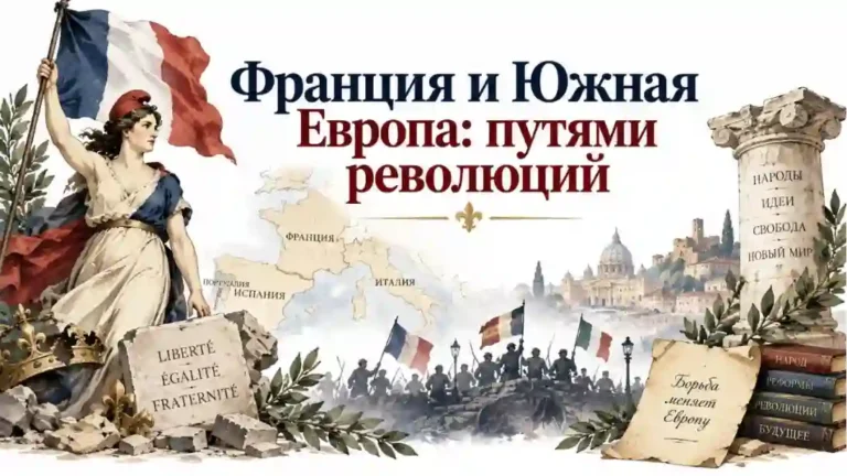 Франция и Южная Европа путями революций