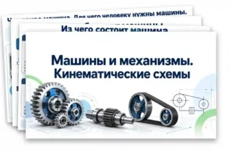 Машины и механизмы. Кинематические схемы.