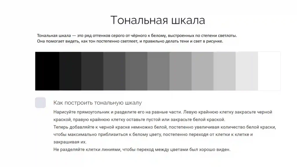Пятно как средство выражения. Тон и тональные отношения.